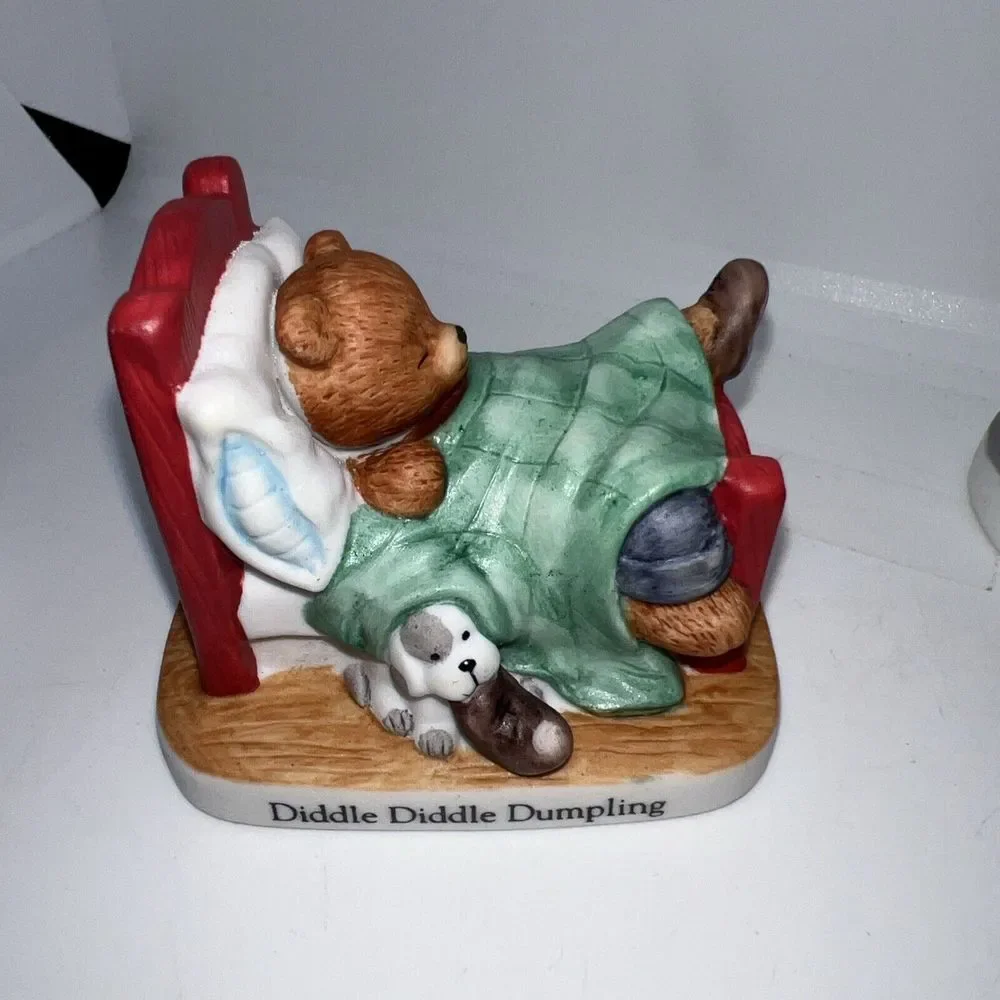 1994 Nursery Rhyme‎ Bears Bronson Stevenson Figurines Lot Of 5 - No Boxes